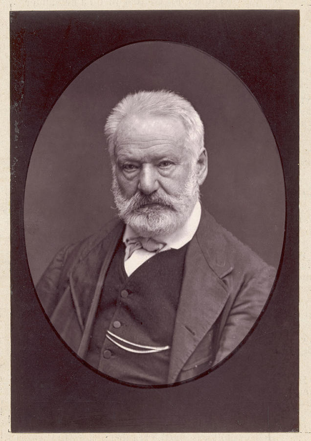 Portrait Photograph - Victor Hugo (1802-1885) French Writer by Mary Evans Picture Library