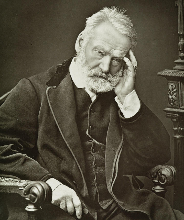 Victor Hugo Photograph - Victor Hugo by French Photographer