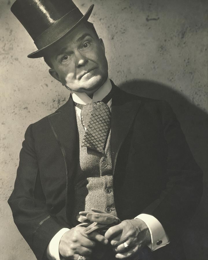 Victor Moore As Mr. Throttlebottom Photograph by Edward Steichen