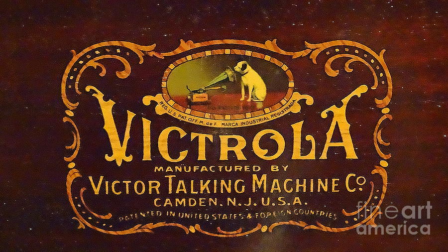 Victor Victrola Label Photograph by J L Zarek