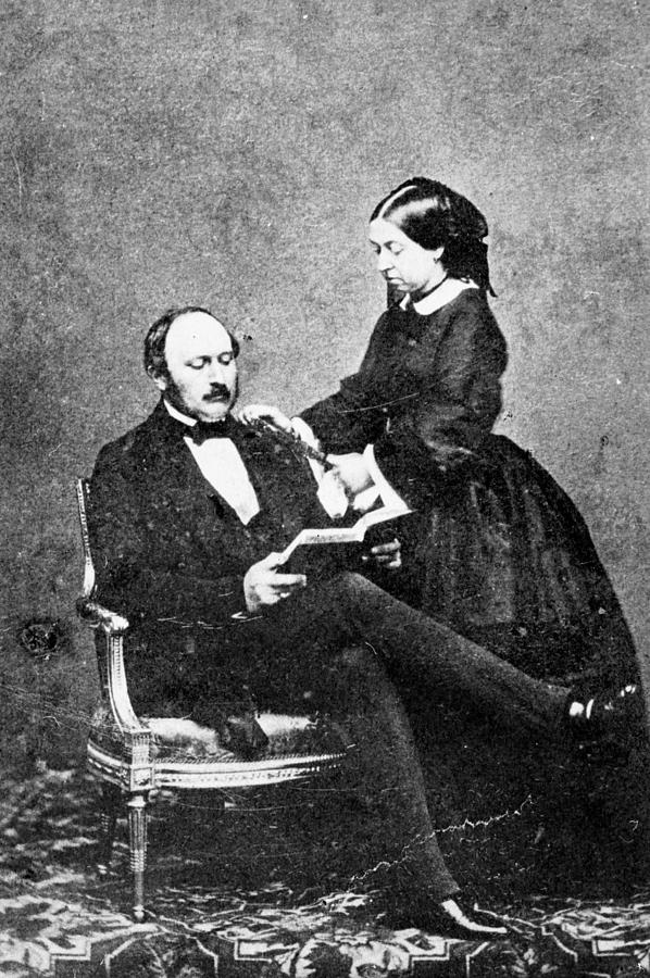 Victoria & Albert, C1860 Photograph by Granger - Fine Art America