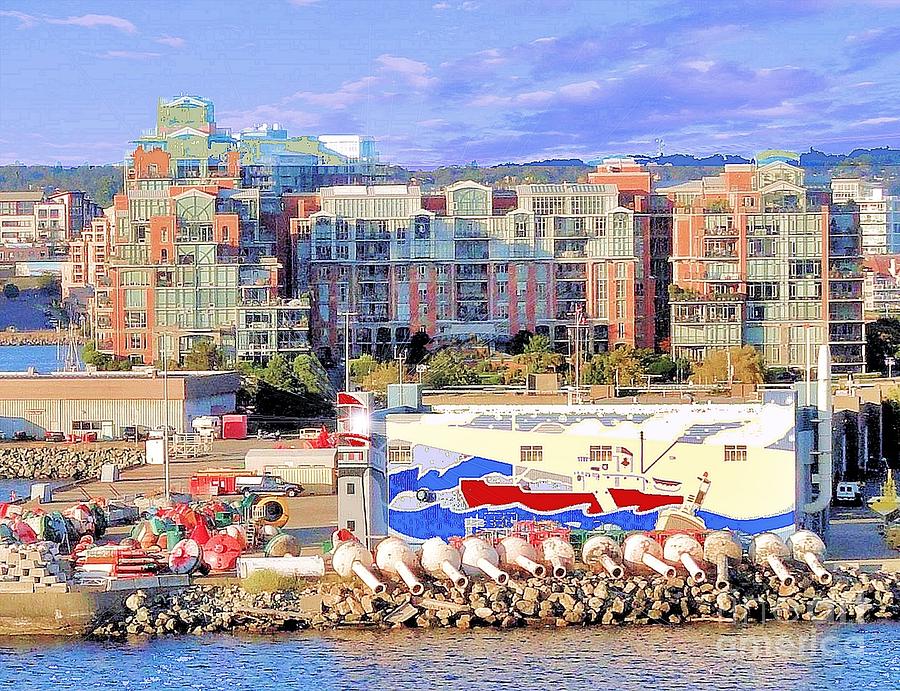 Victoria BC Canada Harbor Photograph by Janette Boyd