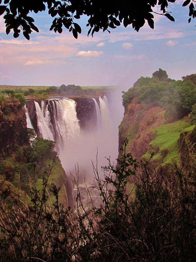 Victoria Falls - World Heritage Site Photograph by Charles Ray