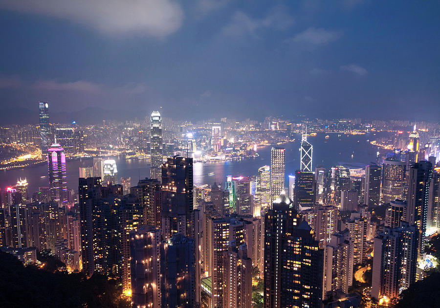 Victoria Peak Photograph by Blizzardyu@live.cn - Fine Art America