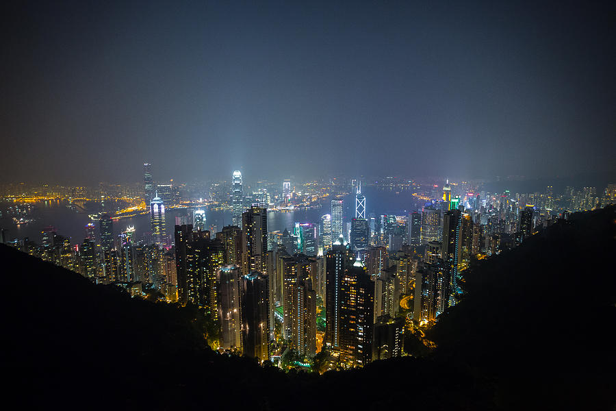 Hong Kong Photograph - Victoria Peak by Mike Lee