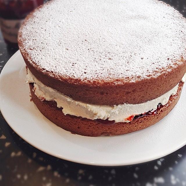 Victoria Sponge For Afters? Yes Please Photograph by Jamie Emanuel
