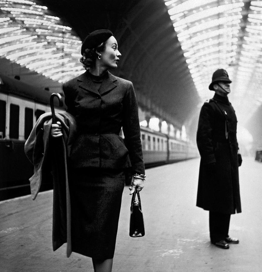 Victoria Station London 1951 Photograph by Vincent Monozlay