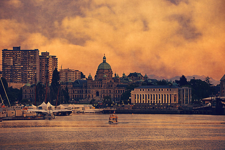 Victoria Western Canadas Oldest City Photograph by Maria Angelica Maira