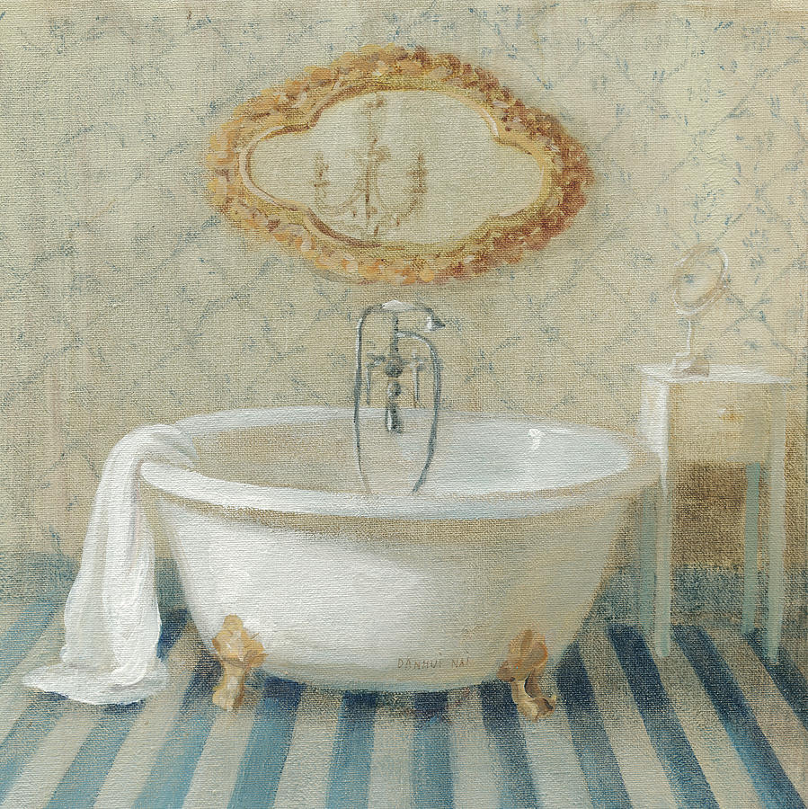 Mirror Painting - Victorian Bath II by Danhui Nai