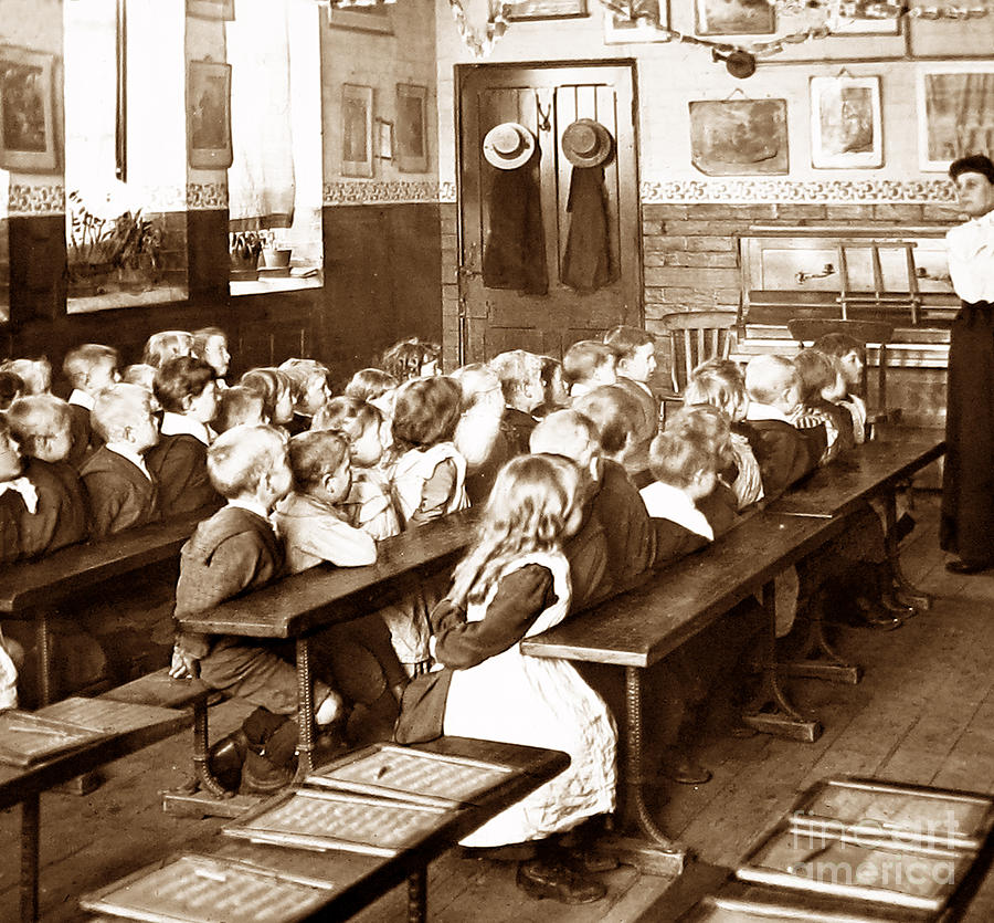 victorian-childhood-school-classroom-england-photograph-by-the-keasbury