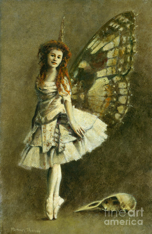 Victorian Gothic Fairy Painting