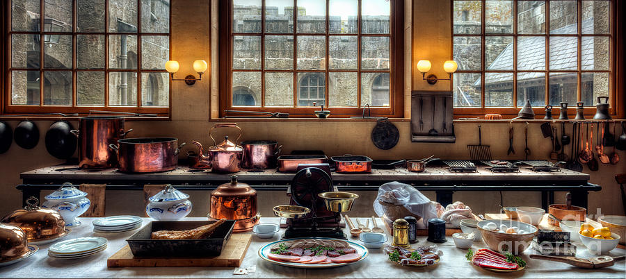 Architecture Photograph - Victorian Kitchen by Adrian Evans