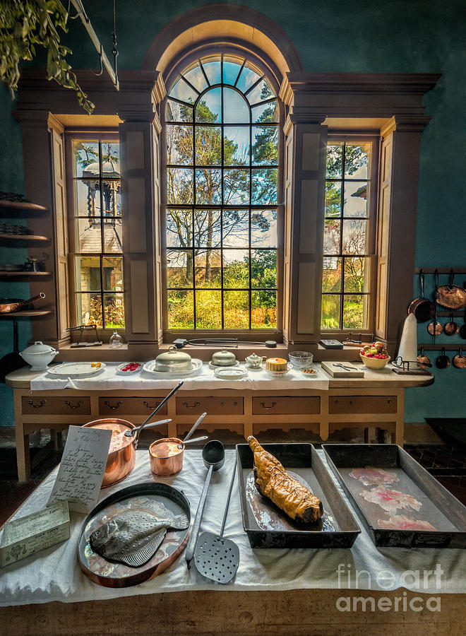 Architecture Photograph - Victorian Kitchen Window by Adrian Evans