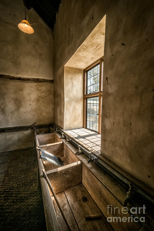 Architecture Photograph - Victorian Laundry Room by Adrian Evans