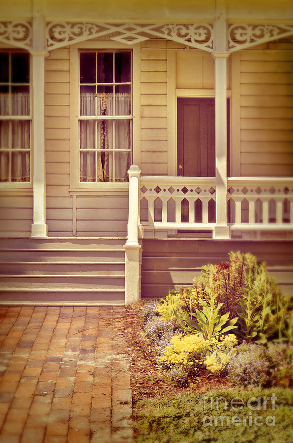 Victorian Porch Photograph by Jill Battaglia