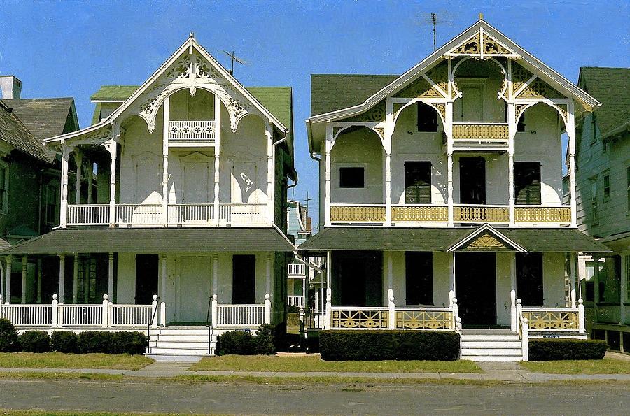 Victorians At Ocean Grove New Jersey Photograph by Ira Shander