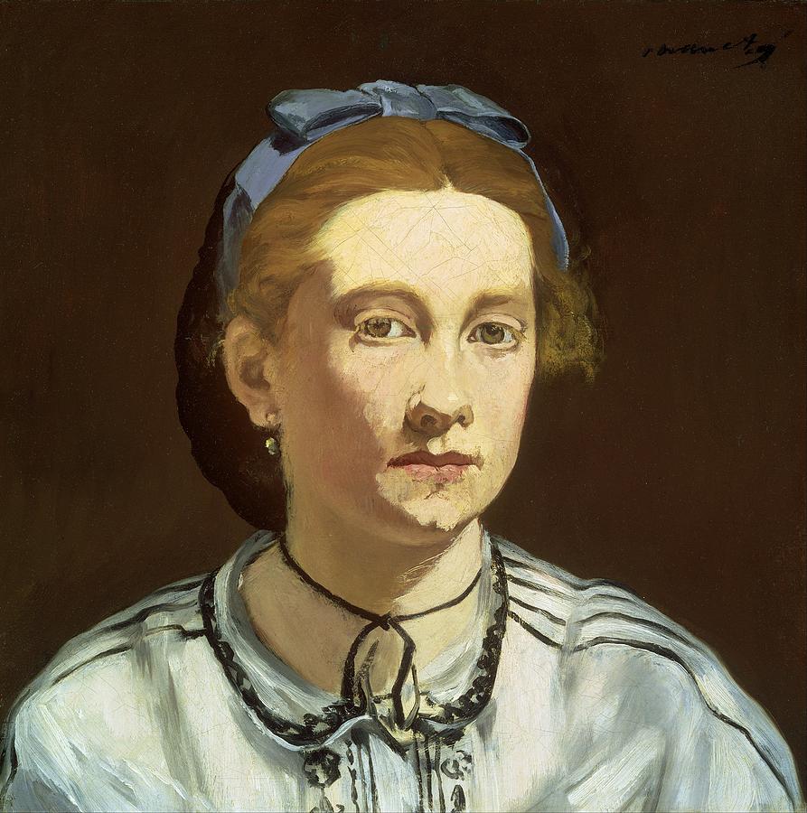 Edouard Manet Painting - Victorine Meurent by Edouard Manet