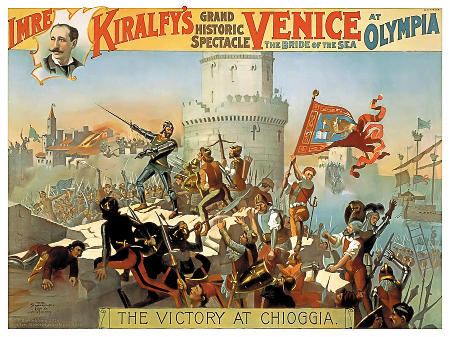 Advertise Painting - Victory at Chioggia by Terry Reynoldson