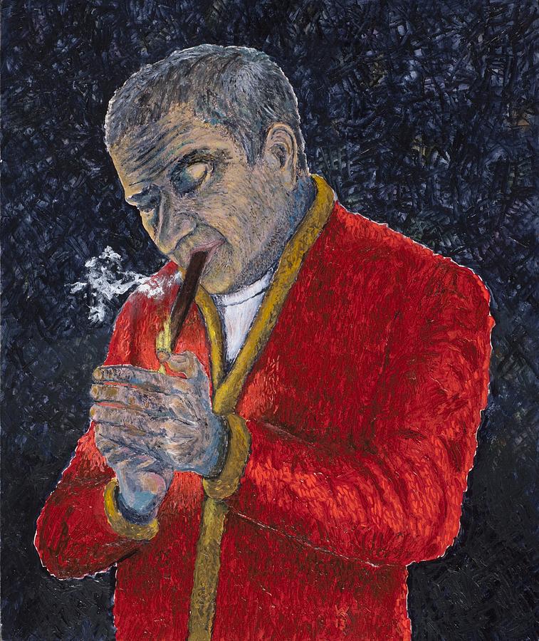 Victory Cigar Painting by Richard Wandell