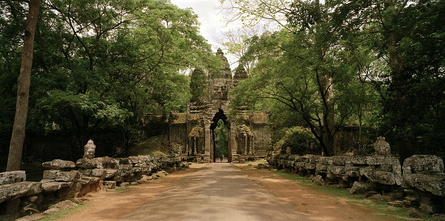 Victory Gate Angkor Photograph by Shaun Higson