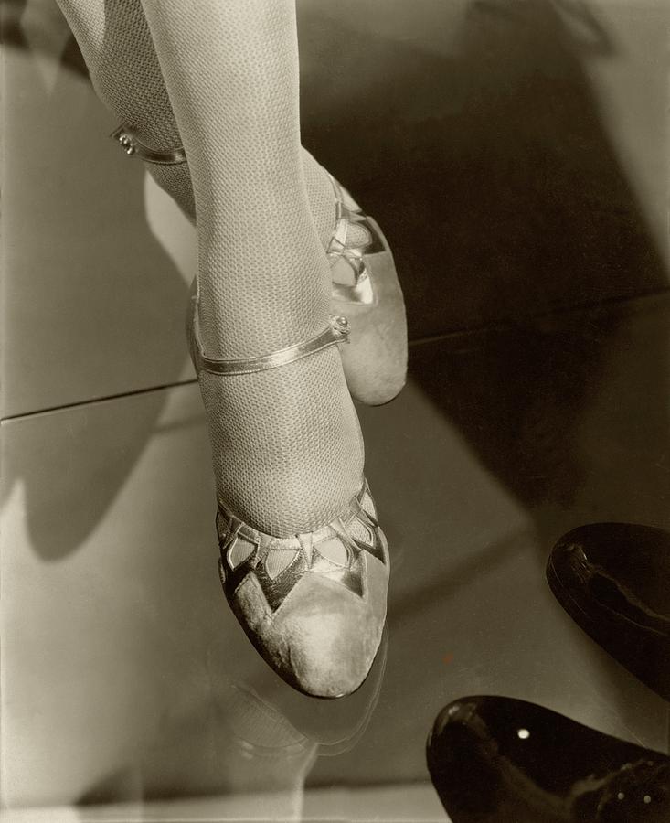 Vida Moore Slippers Photograph by Edward Steichen