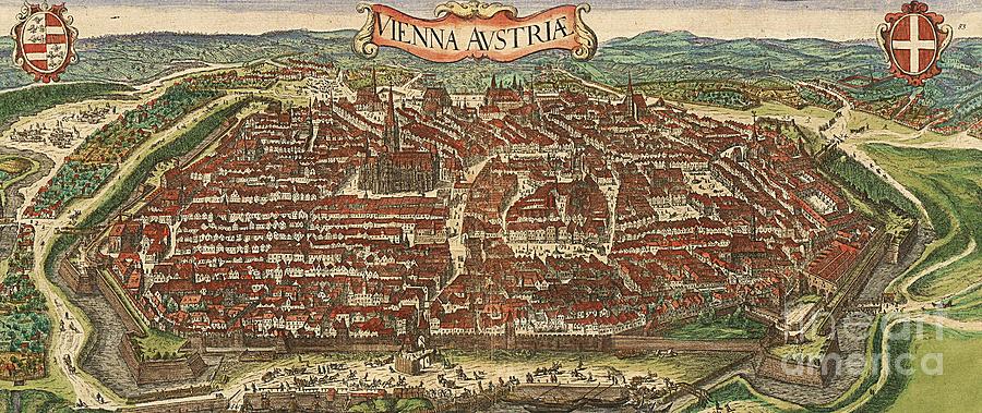 Vienna - Austria Painting by Thea Recuerdo