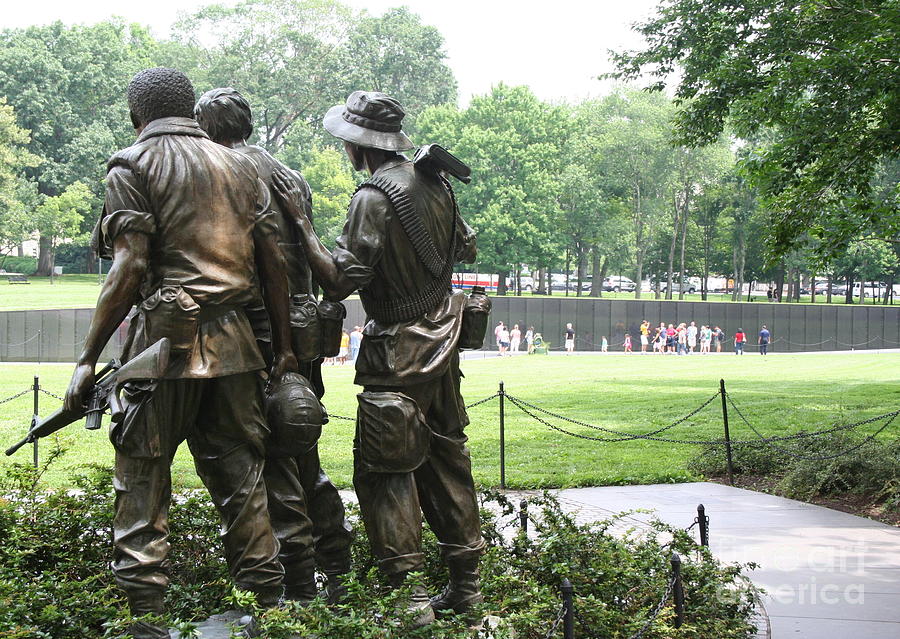 Vietnam Memorial 1 Photograph by Jim Gillen
