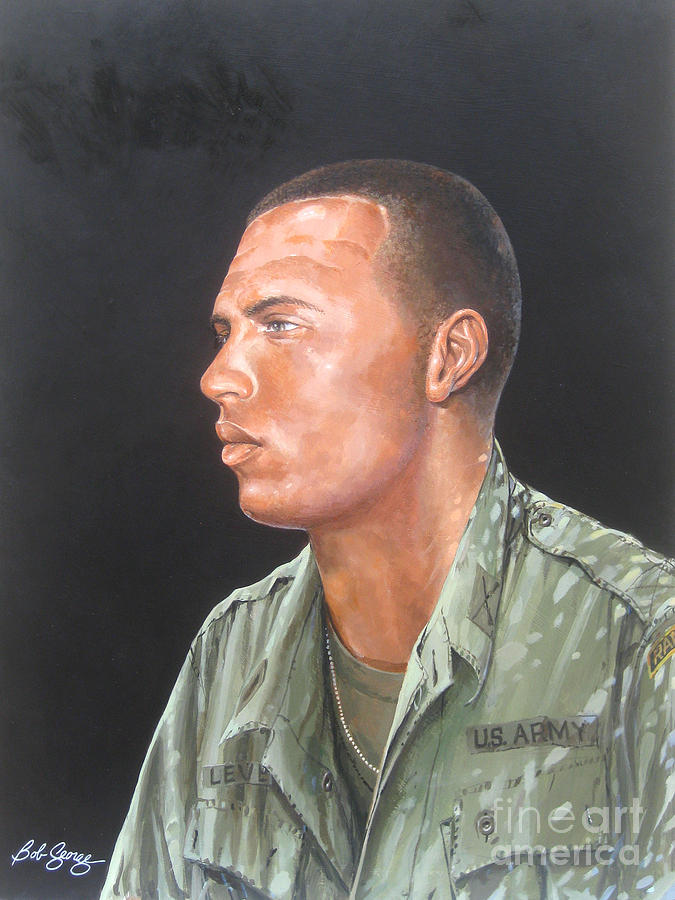 Vietnam Painting - Vietnam Portraits No.13 by Bob  George