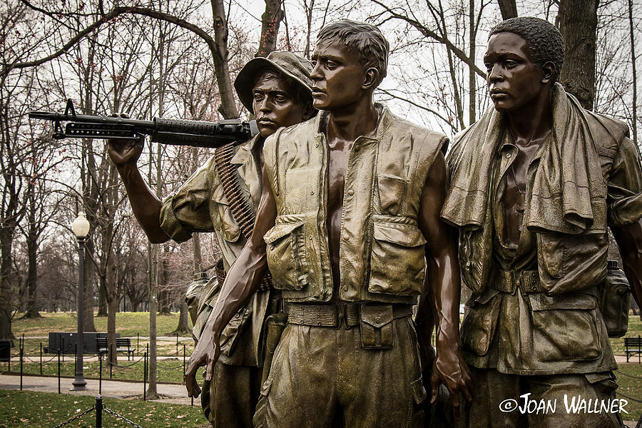Vietnam Veterans Remembered Photograph by Joan Wallner