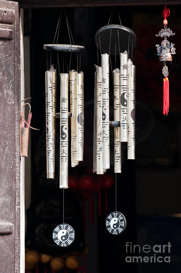 Vietnam Photograph - Vietnamese Wind Chimes by Rick Piper Photography