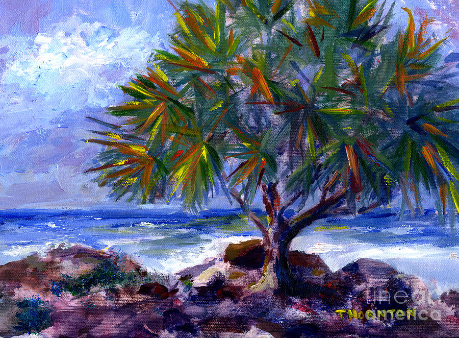 View at Makuu Painting by Diane Thornton