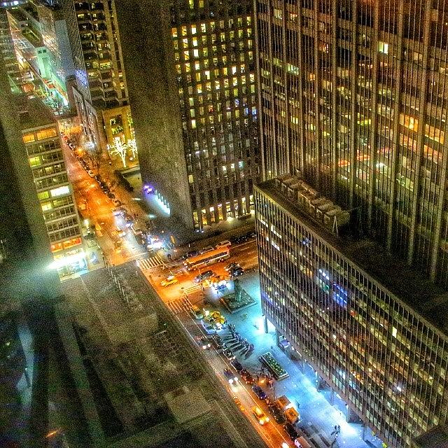 New York City Photograph - #view From 33 #stories Up #nyc by Antonio DeFeo