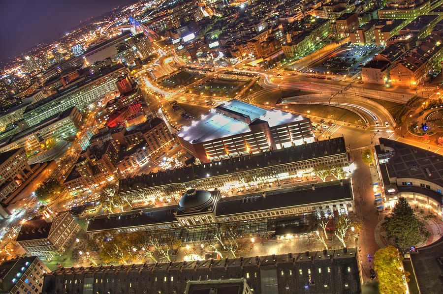 Boston Photograph - View from Above by Joann Vitali