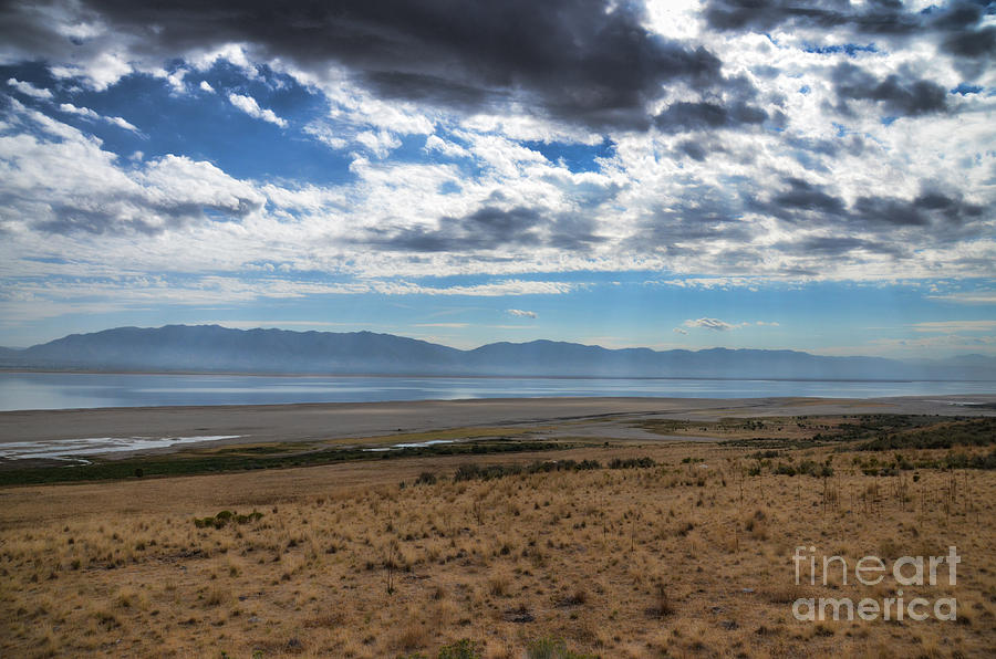 View From Antelope Island Photograph by Donna Greene