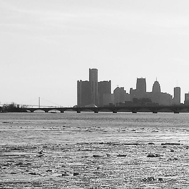 Detroit Photograph - View From Belle Isle #detroit #belleisle by Fotochoice Photography