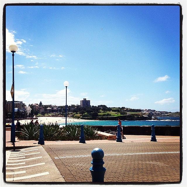 Coogee Photograph - View From Brunch @barzura #coogee by Nadia S