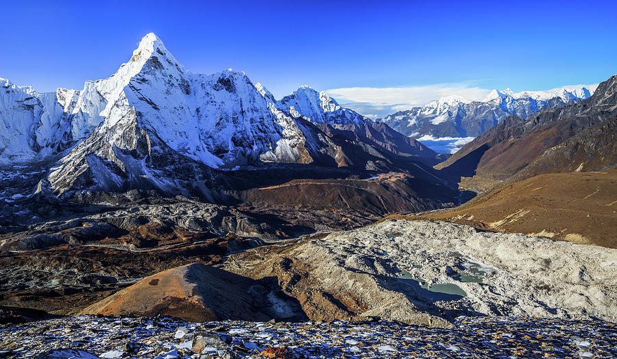 View From Chukhung Ri, Himalayas, Nepal Photograph by Feng Wei Photography