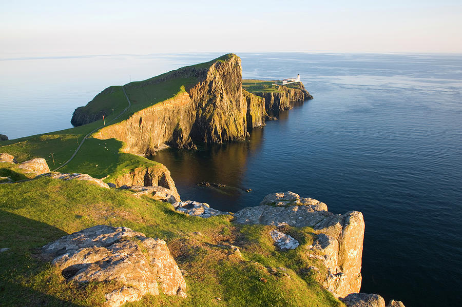 View From Clifftop, Neist Point, Skye Photograph by David C Tomlinson