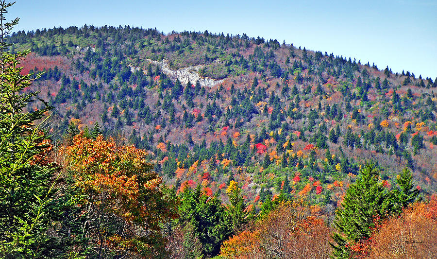 View from Devils Courthouse Rock 4 Photograph by Duane McCullough