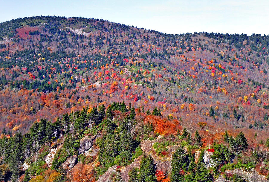 View from Devils Courthouse Rock 7 Photograph by Duane McCullough