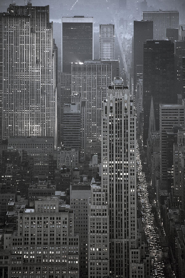 City Photograph - View from Empire State Building by Dominique Dubied
