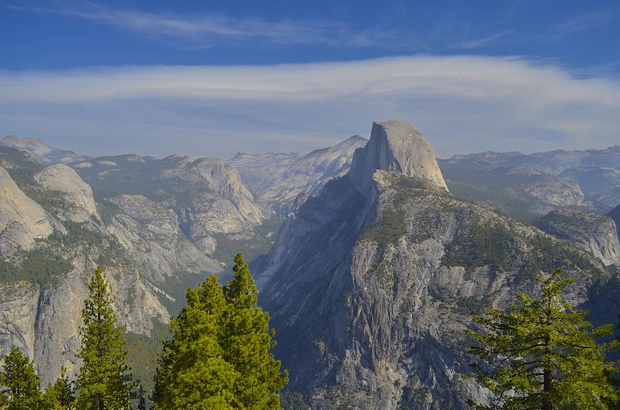 View From Glacier Point Yosemite Photograph by Alex King