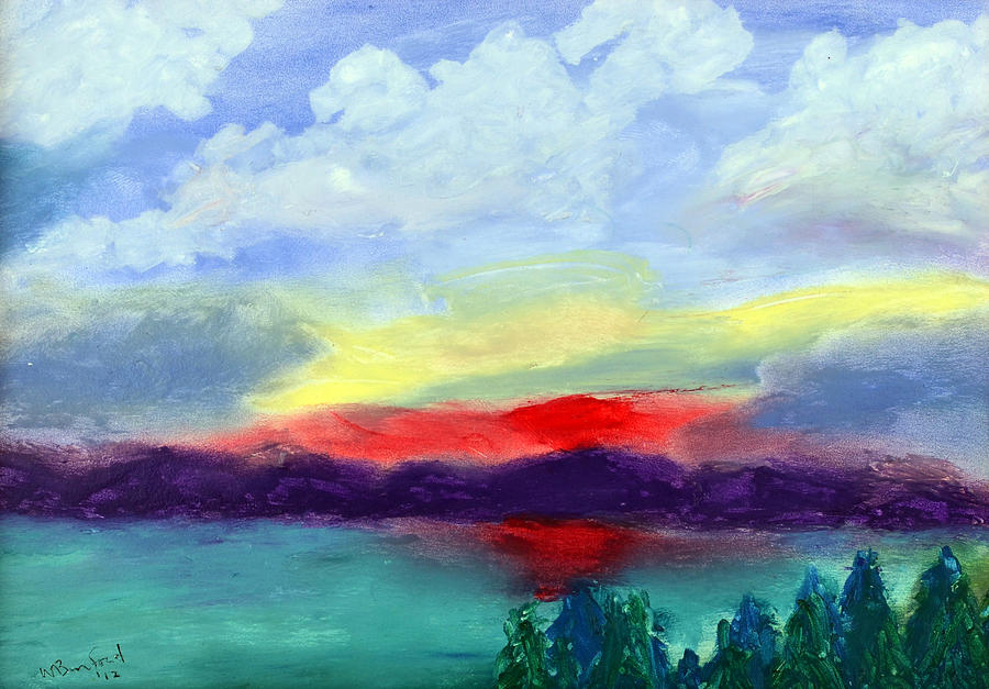 View from Kirkland Painting by Wade Binford