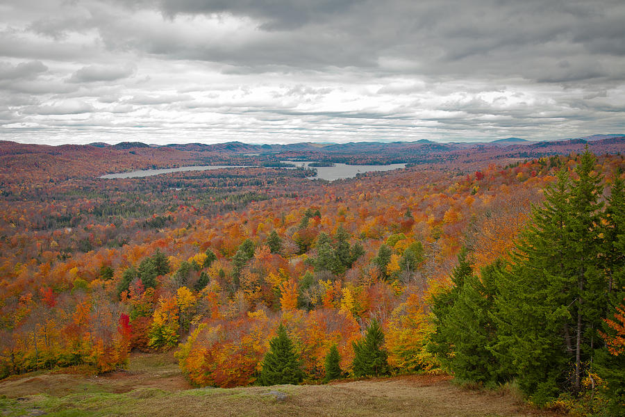 View From McCauley Mountain IV Photograph by David Patterson