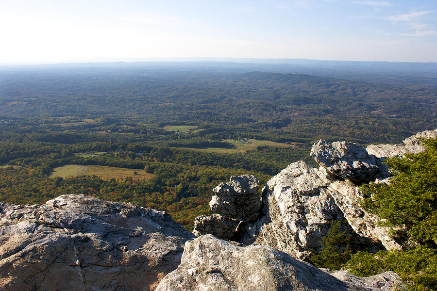 View from Moore's Knob Photograph by Orange Cat Art - Fine Art America