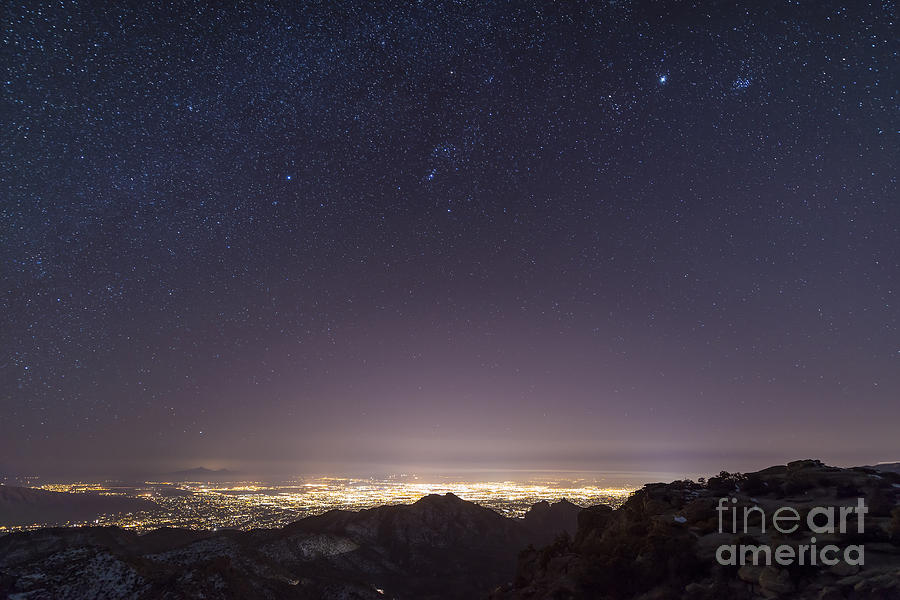 View From Mount Lemmon Overlooking Photograph by John Davis