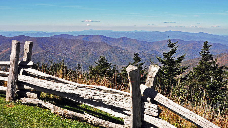 View From Mount Mitchell State Park 2 Photograph by Lydia Holly