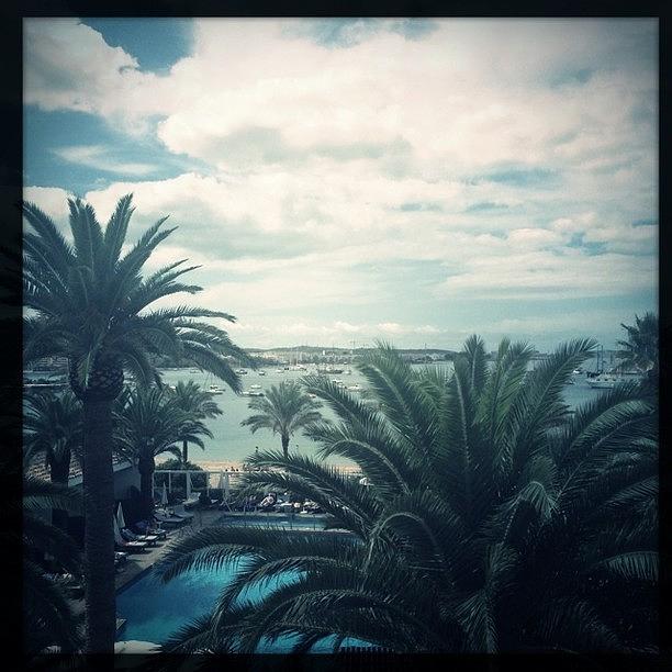 View From My Hotel Room Here In Ibiza Photograph by Drew Gibson