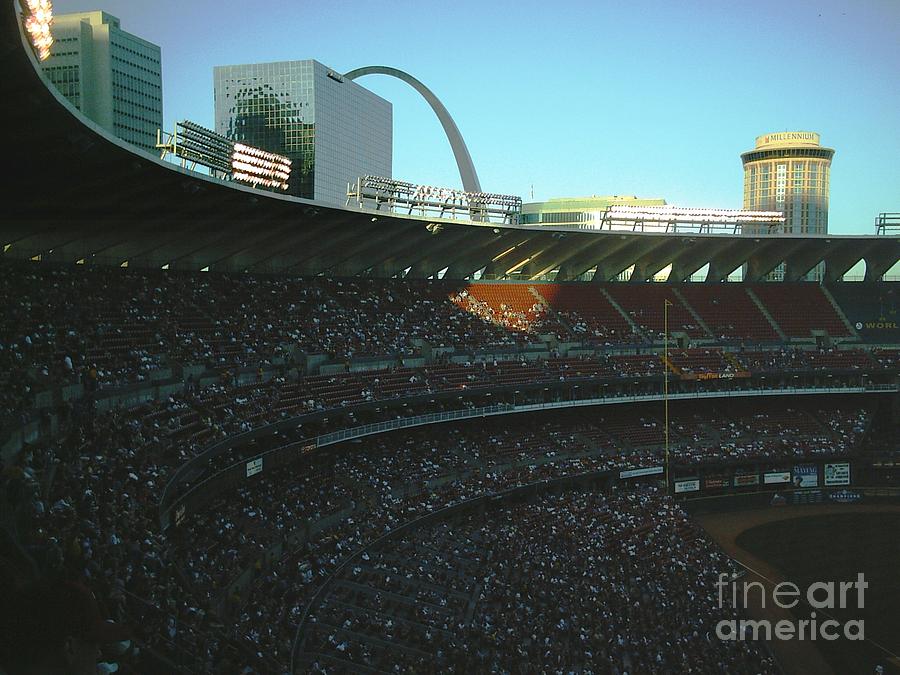 View From Old Busch Stadium Photograph by Kelly Awad