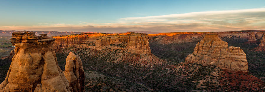 National Parks Photograph - View from Ottos Trail - Colorado National Monument by Jeff Stoddart